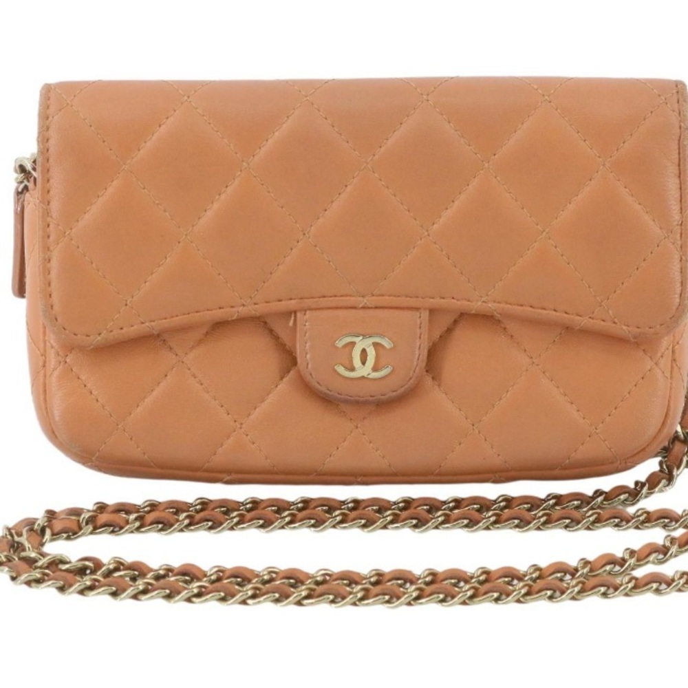 Chanel Phone Holder on Chain